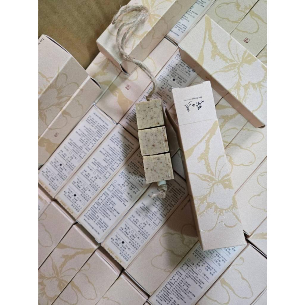 現貨❤️快速出貨⏰ 茶山房 串皂 3入組 天然香氛 清新潔淨 洗感溫和 手工質感 香皂禮盒-細節圖7