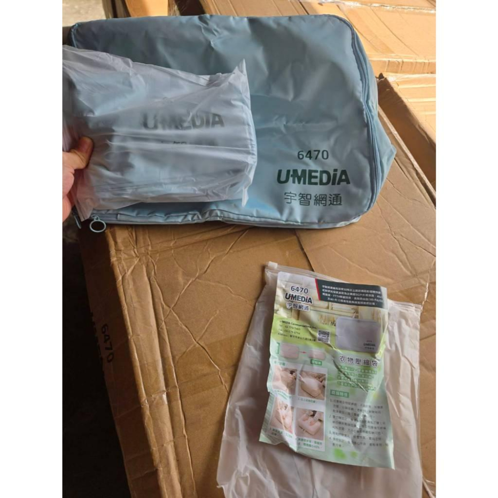 現貨❤️快速出貨⏰ 宇智網通 雙拉鍊 衣物壓縮袋 出國收納袋 換季必備 旅行手提壓縮收納袋-細節圖7