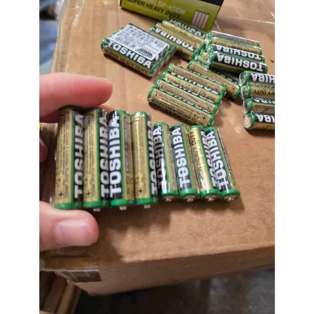 現貨❤️快速出貨⏰ TOSHIBA 東芝 環保碳鋅電池 AAA 4號 4入 組 家用電池 遙控器 玩具 電子秤適-細節圖2