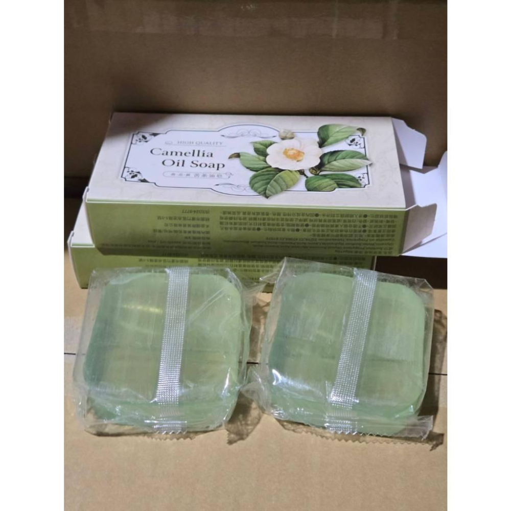 現貨❤️快速出貨⏰ 新興 苦茶油皂 苦茶皂 透明皂 香皂 100g 二入 禮盒包裝 SOAP 肥皂-細節圖5
