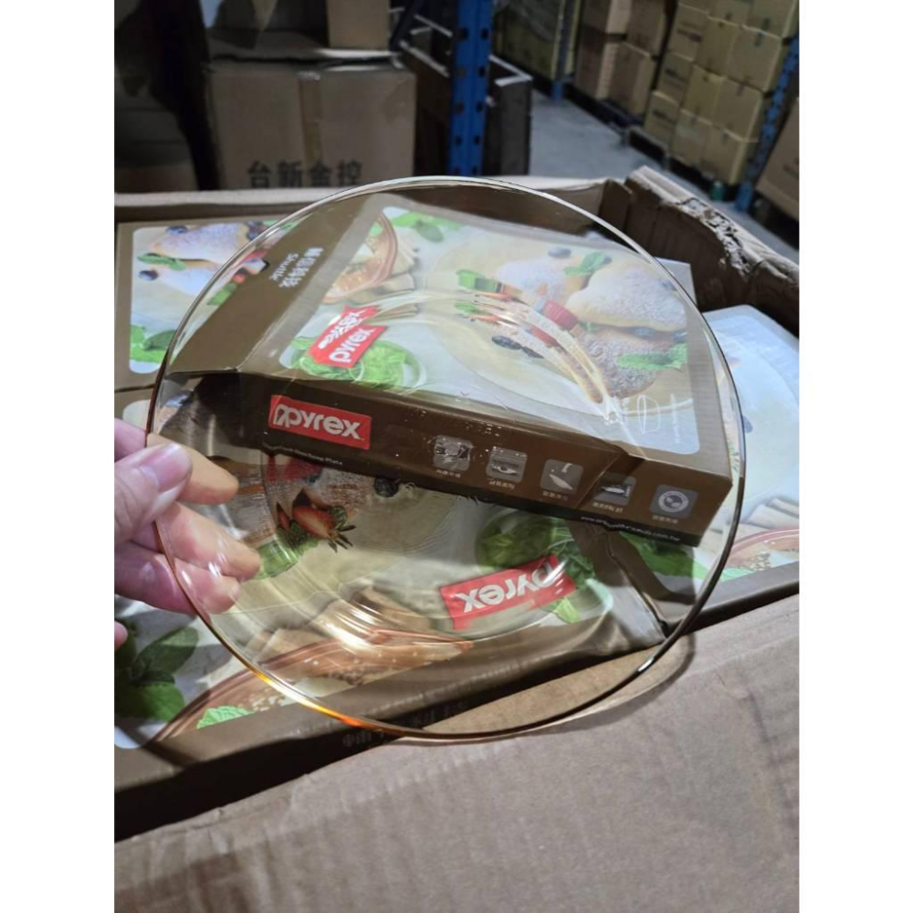 現貨 ❤️ 快速出貨 ⏰ 康寧 Pyrex Amber 7.5吋 耐熱 玻璃 盤 水果盤 湯盤 餐盤 微波 烤箱-細節圖6