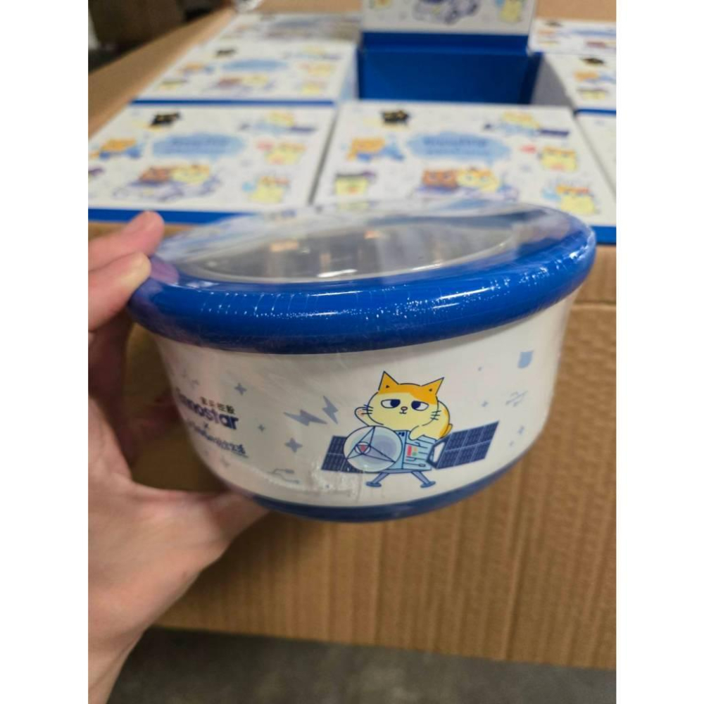 現貨❤️快速出貨⏰富采 Ennostar x 黃阿瑪聯名｜304不鏽鋼雙層保溫碗 1200ml-細節圖4