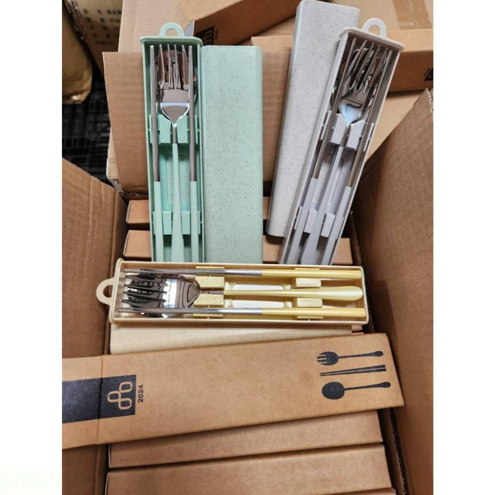 現貨❤️快速出貨⏰台泥 中橡 環保餐具組 304不鏽鋼環保餐具組-細節圖4