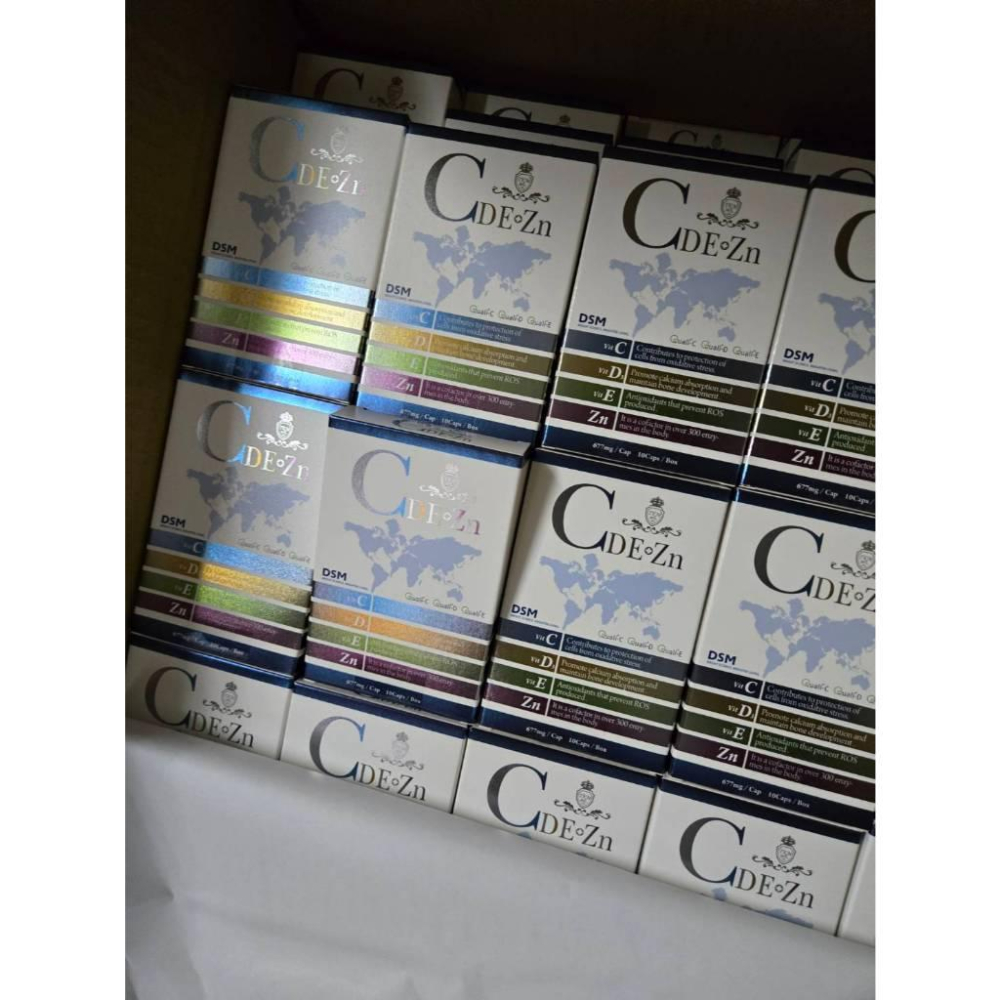 現貨❤️快速出貨⏰ CDE Zn 維生素 CDE+鋅 複方膠囊 DMS 10粒 股東會紀念品 維他命 補充營養-細節圖3