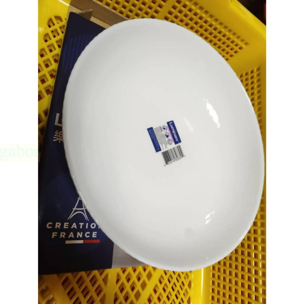 🚀【台灣現貨】 樂美雅高級圓盤 樂美雅 Luminarc 強化玻璃盤 盤子 湯碗 玻璃盤 深盤  微波盤單入-細節圖3