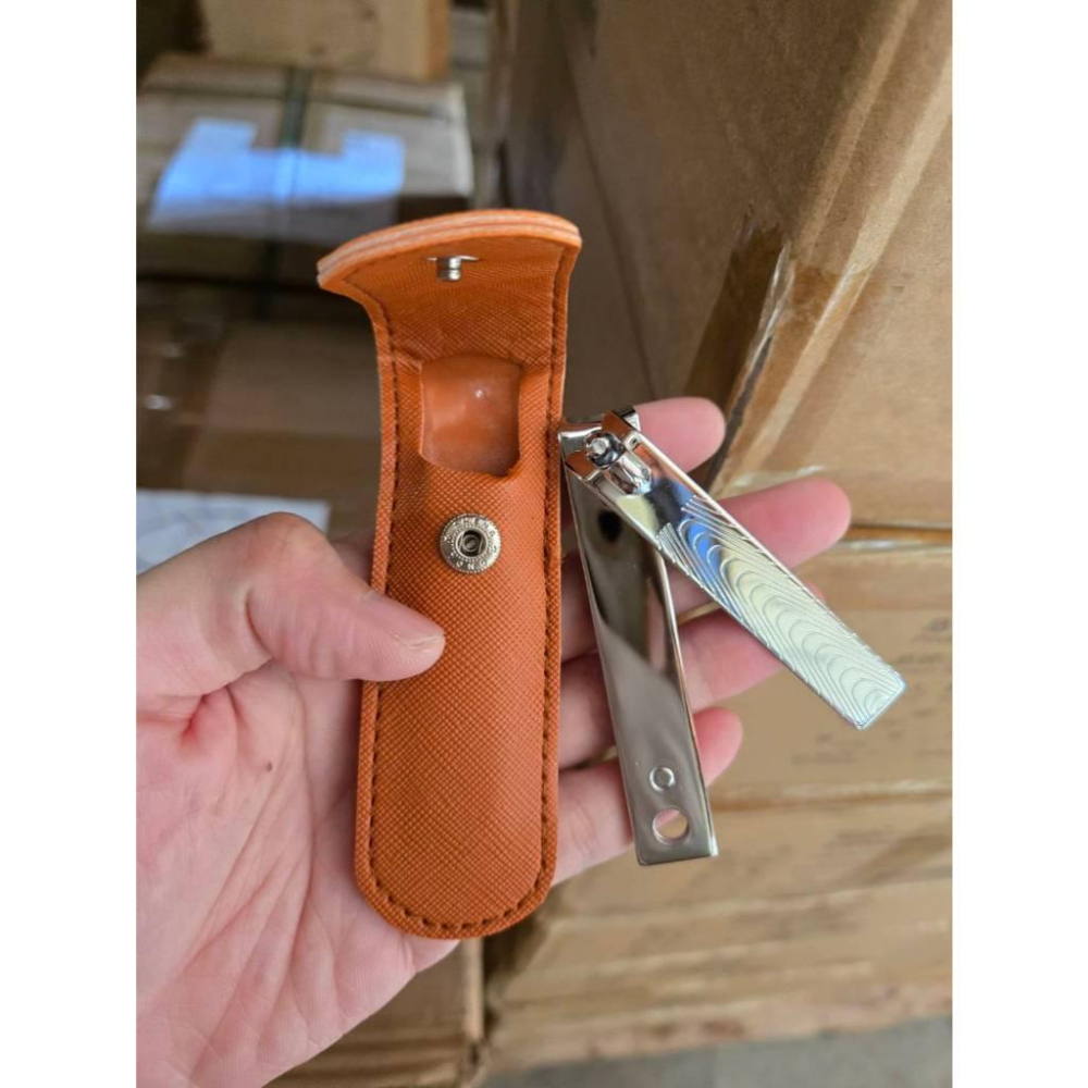 現貨❤️快速出貨⏰ 嘉聯益 指甲剪 含皮套 不鏽鋼美甲工具 隨身攜帶 指甲刀 收納方便-細節圖2