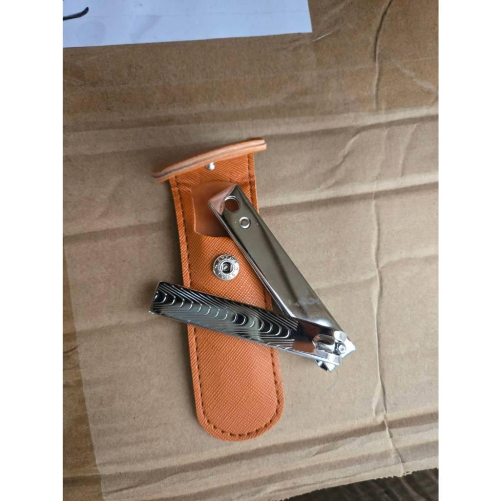 現貨❤️快速出貨⏰ 嘉聯益 指甲剪 含皮套 不鏽鋼美甲工具 隨身攜帶 指甲刀 收納方便-細節圖3