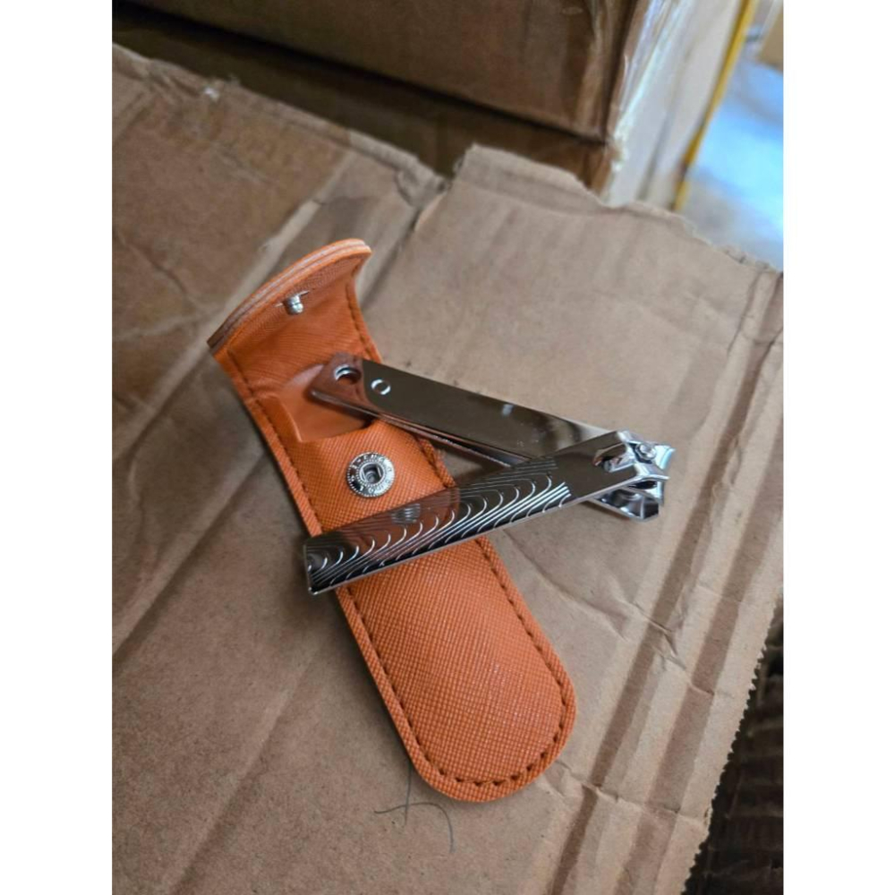 現貨❤️快速出貨⏰ 嘉聯益 指甲剪 含皮套 不鏽鋼美甲工具 隨身攜帶 指甲刀 收納方便-細節圖4