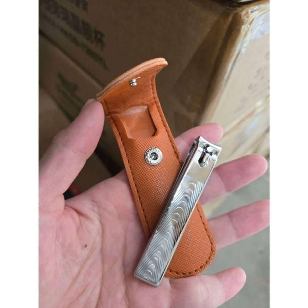 現貨❤️快速出貨⏰ 嘉聯益 指甲剪 含皮套 不鏽鋼美甲工具 隨身攜帶 指甲刀 收納方便-細節圖6