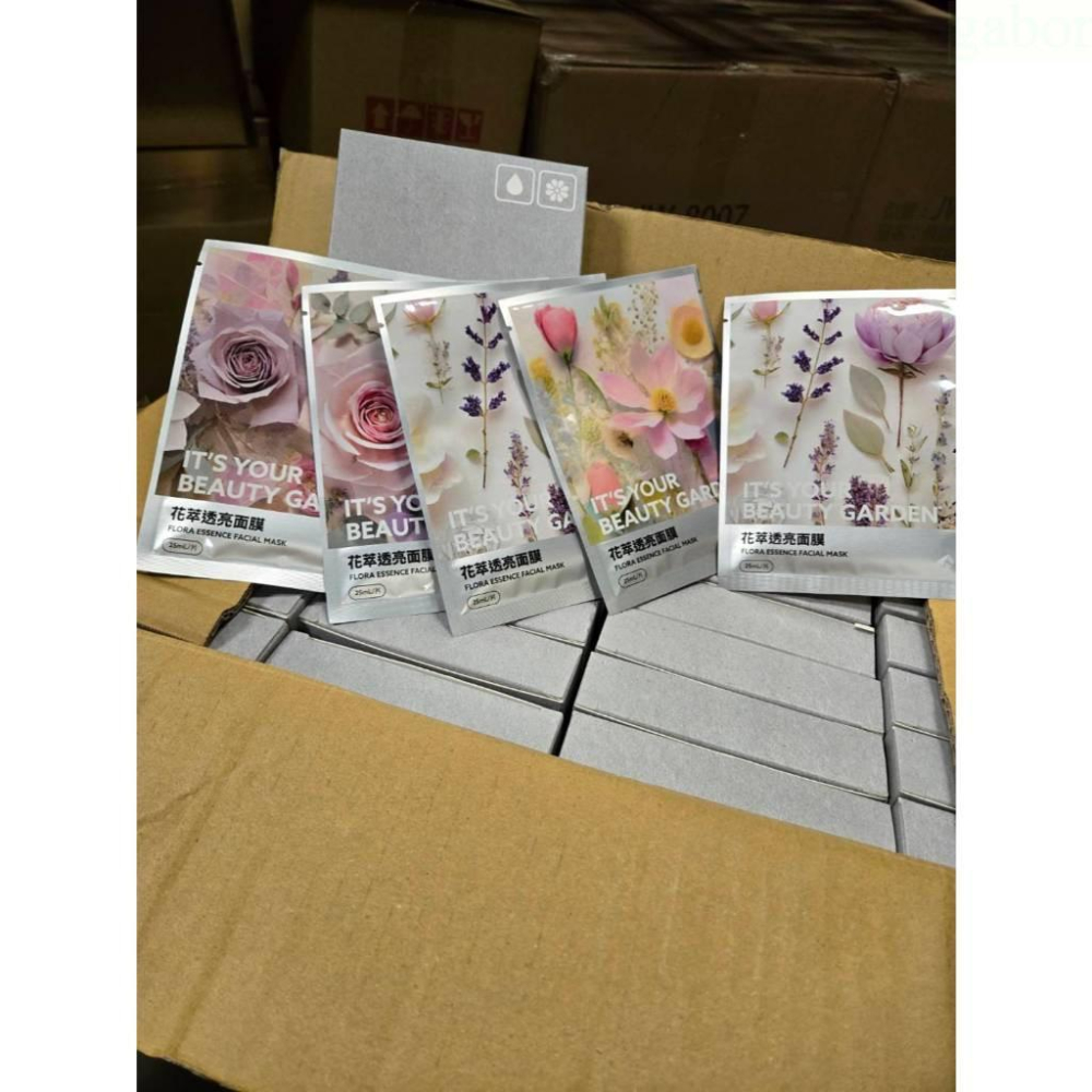 🚀【台灣現貨】植物學家-花萃透亮面膜 5片/盒 TCI 大江生醫 植物學家 TCI大江生醫面膜 植物學家花萃透亮面膜5片-細節圖2