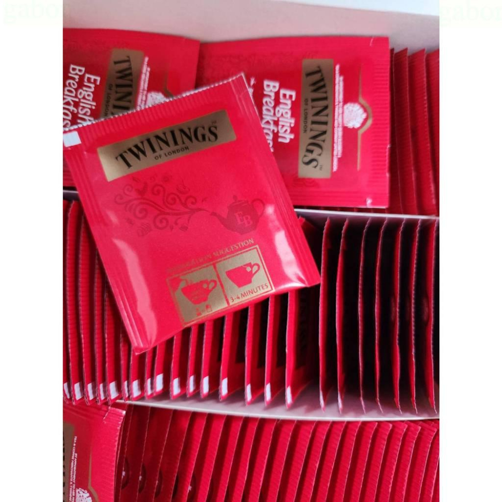 現貨❤️快速出貨⏰ TWININGS Earl Grey Tea 伯爵茶 英倫早餐茶 唐寧茶 茶包獨立包-細節圖2
