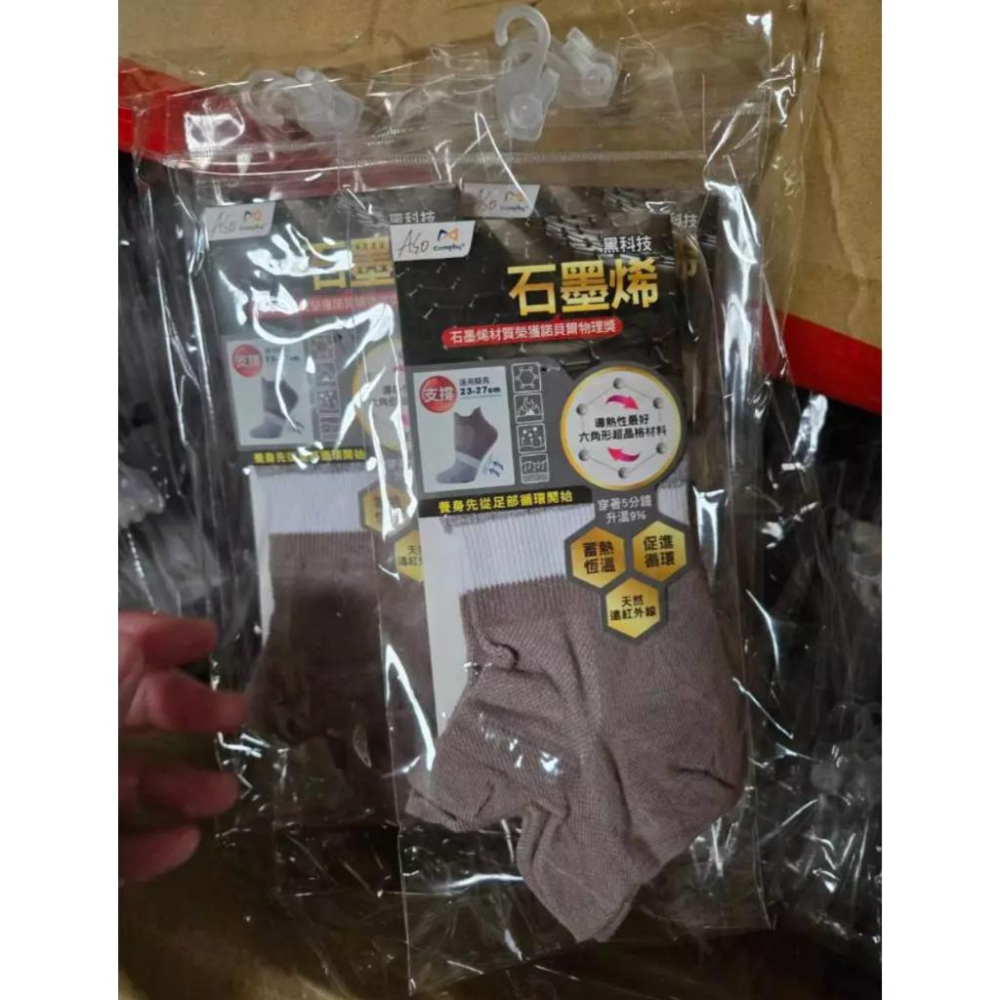 🚀【台灣現貨】阿瘦襪 阿瘦ASO 襪  科技機能襪 吸濕 抑菌 排汗 除臭 阿瘦 A.S.O石墨烯系列-輕薄透氣船形襪-細節圖7