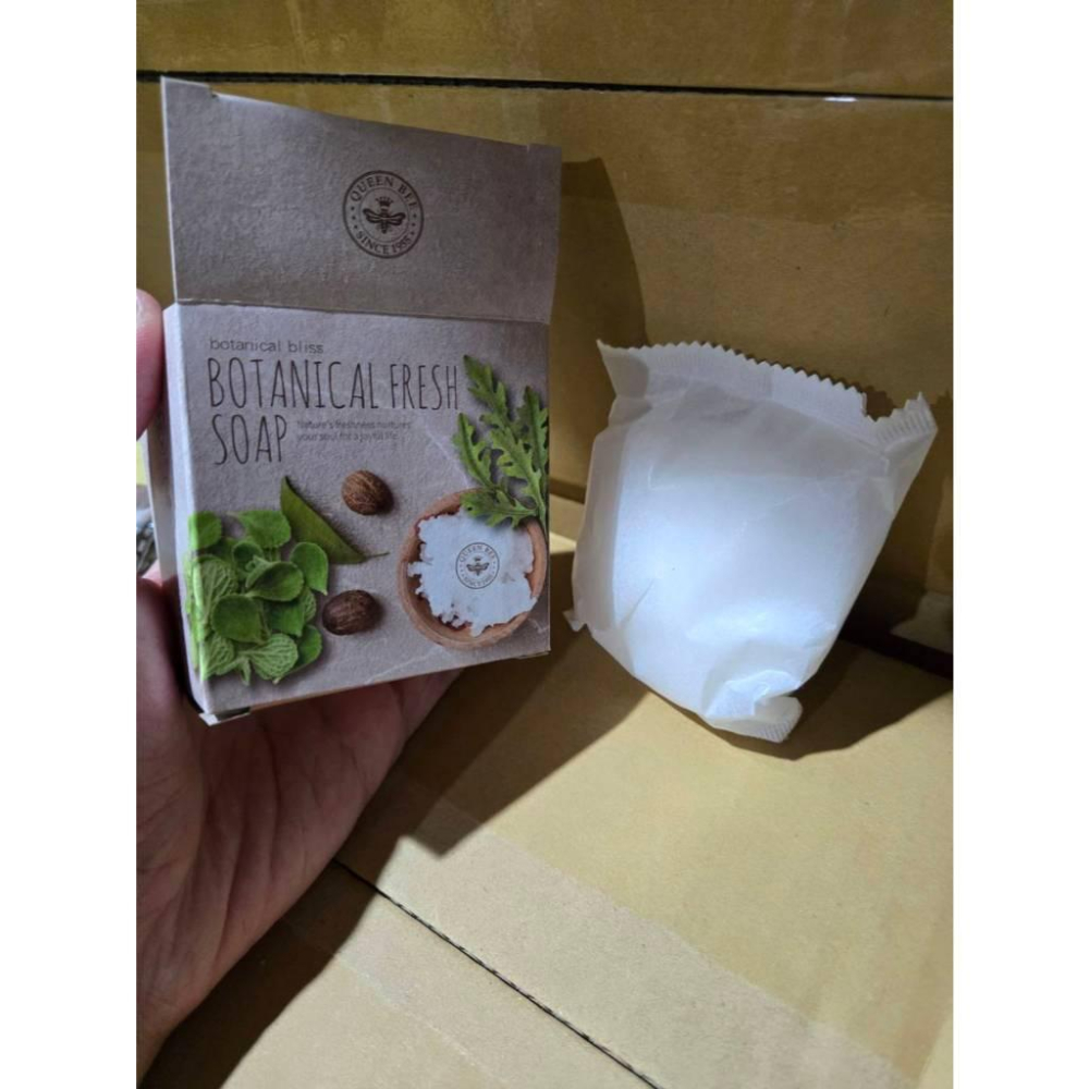 現貨❤️快速出貨⏰ 蜂王 清新植感 草本皂 香皂 80g 清潔 洗澡 沐浴皂-細節圖8