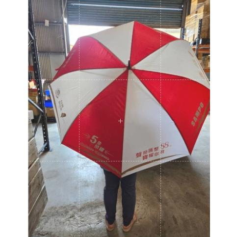 ❤️只能宅配❤️現貨❤️快速出貨⏰ 聲寶自動雨傘（一按就開） 聲寶 sampo 大尺寸 自動傘 一鍵自動傘-細節圖4