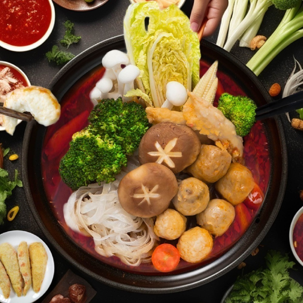 【松珍素食】素食麻辣鍋湯頭-細節圖3