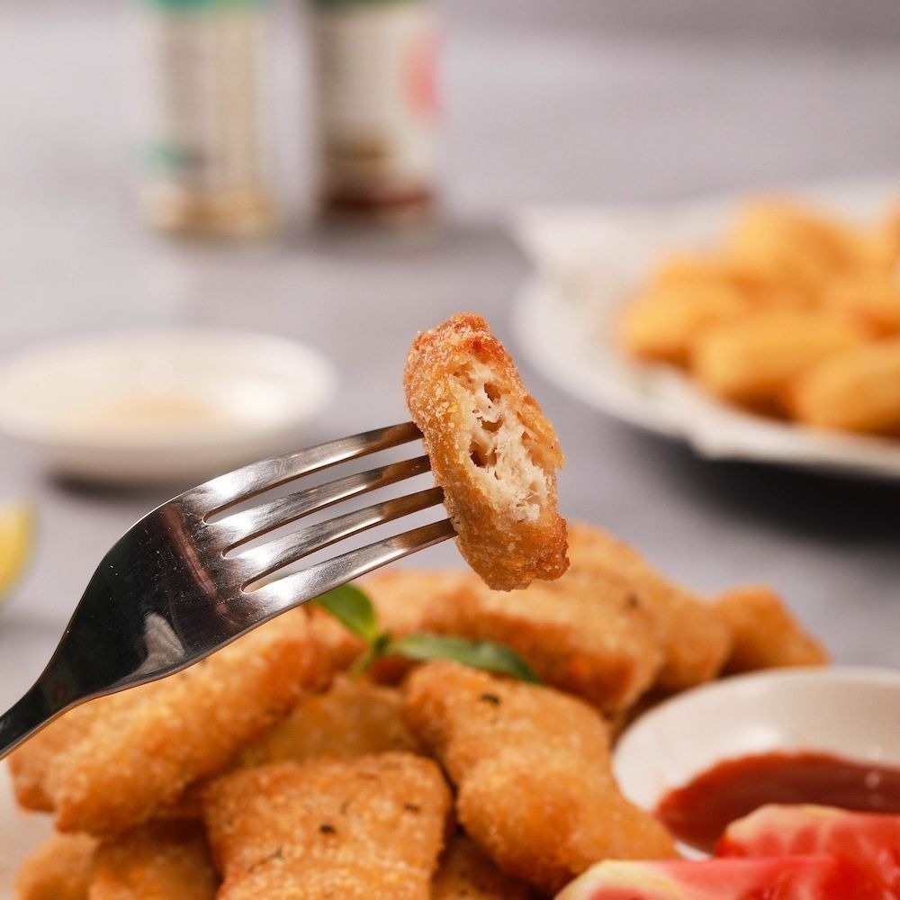 【松珍素食】素麥克雞塊(素雞塊)-細節圖2