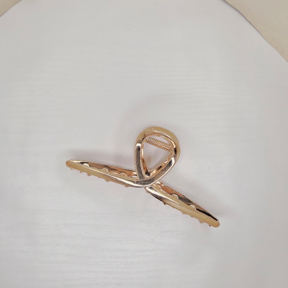 簡約啞光金屬大抓夾 鯊魚夾-細節圖6