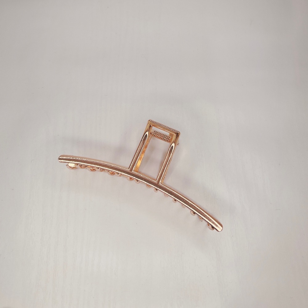 簡約啞光金屬大抓夾 鯊魚夾-細節圖9