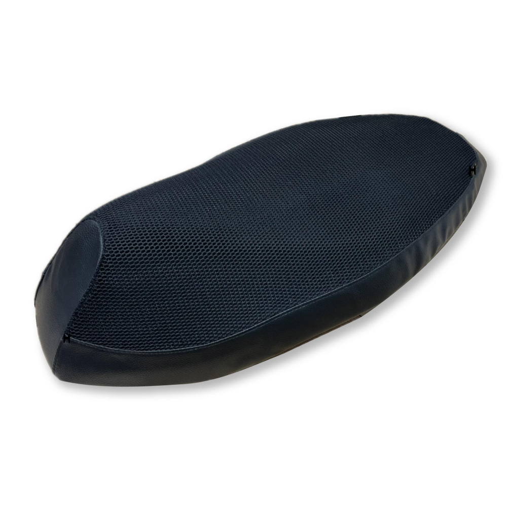 VIVA 專用 透氣機車隔熱坐墊套 皮革 黑色 座墊套 坐墊隔熱隔熱椅墊 防塵套 50CC 綠色車牌 VIVA 哈家人-細節圖2