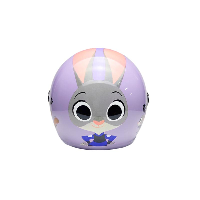 EVO 動物方程式 JUDY 兔子 正版授權 兒童安全帽 迪士尼 3/4 半罩騎士帽 兔兔 ZOOTOPIA 哈家人-細節圖8
