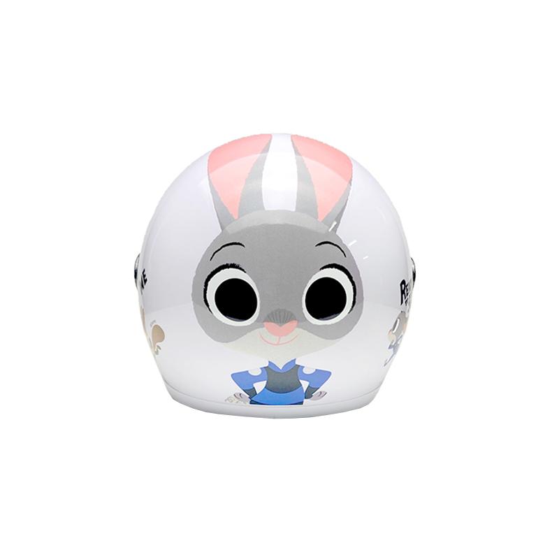 EVO 動物方程式 JUDY 兔子 正版授權 兒童安全帽 迪士尼 3/4 半罩騎士帽 兔兔 ZOOTOPIA 哈家人-細節圖9