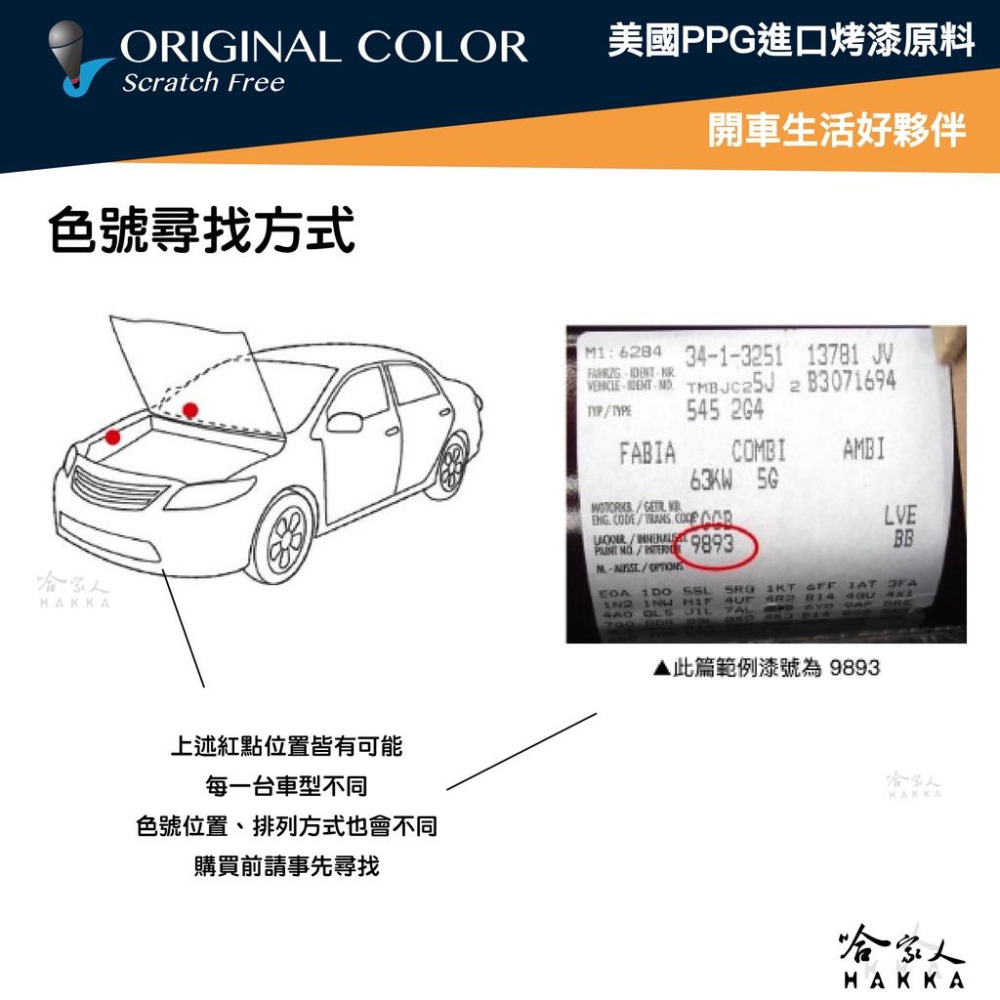 原色 SKODA 專用補漆筆 點漆筆 FABIA OCTAVIA 汽車補漆筆 黑 太平洋藍 糖果白 暴風紅 哈家-細節圖2