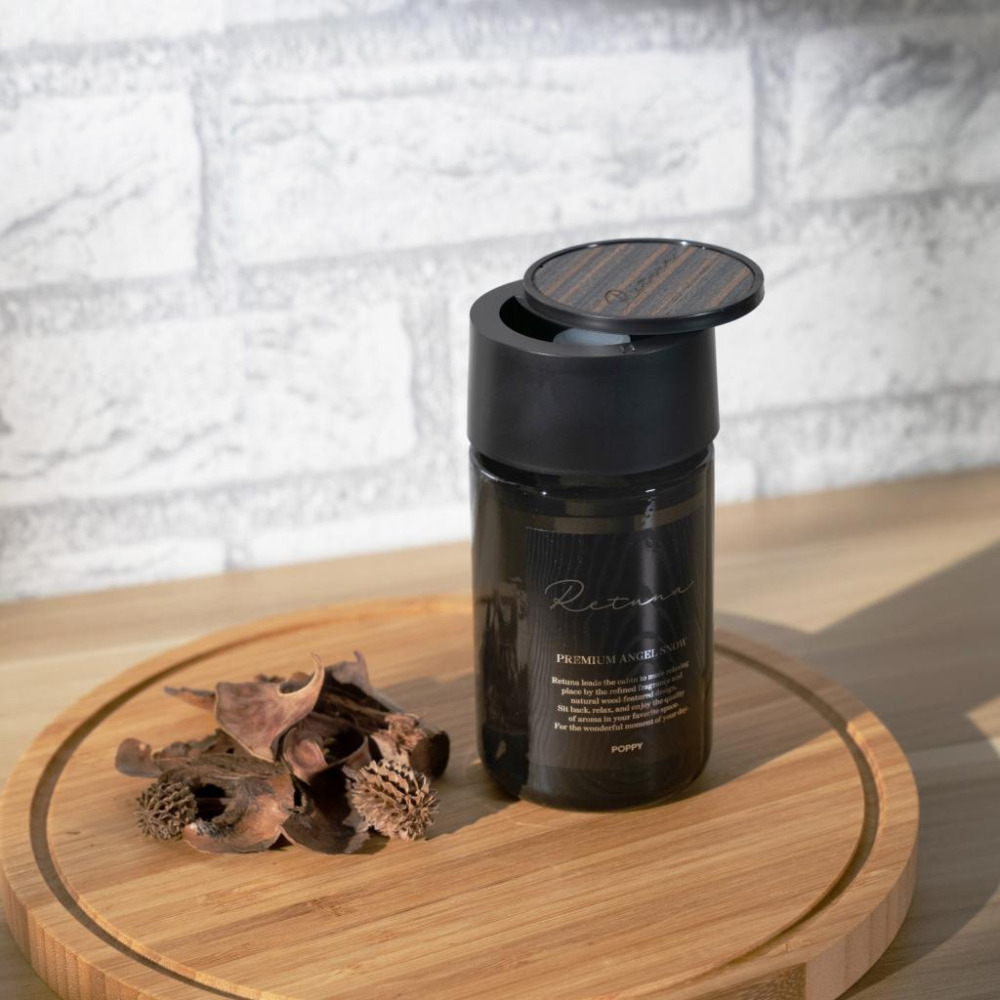 DIAX Retuna 木紋果凍芳香劑 日本原裝 車用 車用香水 香氛 麝香 蘋果 花香 香車 香片 凝膠 小蒼蘭 哈家-細節圖7