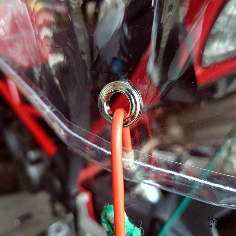 加強加厚款外送箱防水套 熊貓 Foodpanda Ubereat 防水外袋 後掀款 防水拉鍊 防雨罩 吳博弈 哈家人-細節圖8