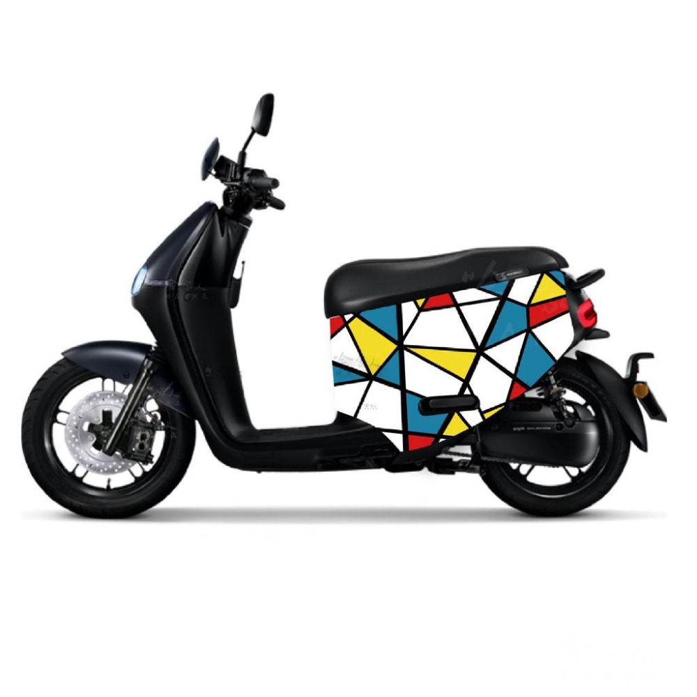 GOGORO 2 歌德彩繪風 防水車身防刮套 潛水衣布 加厚 滿版 車罩 保護套 ABS DELIGHT S 哈家人-細節圖2