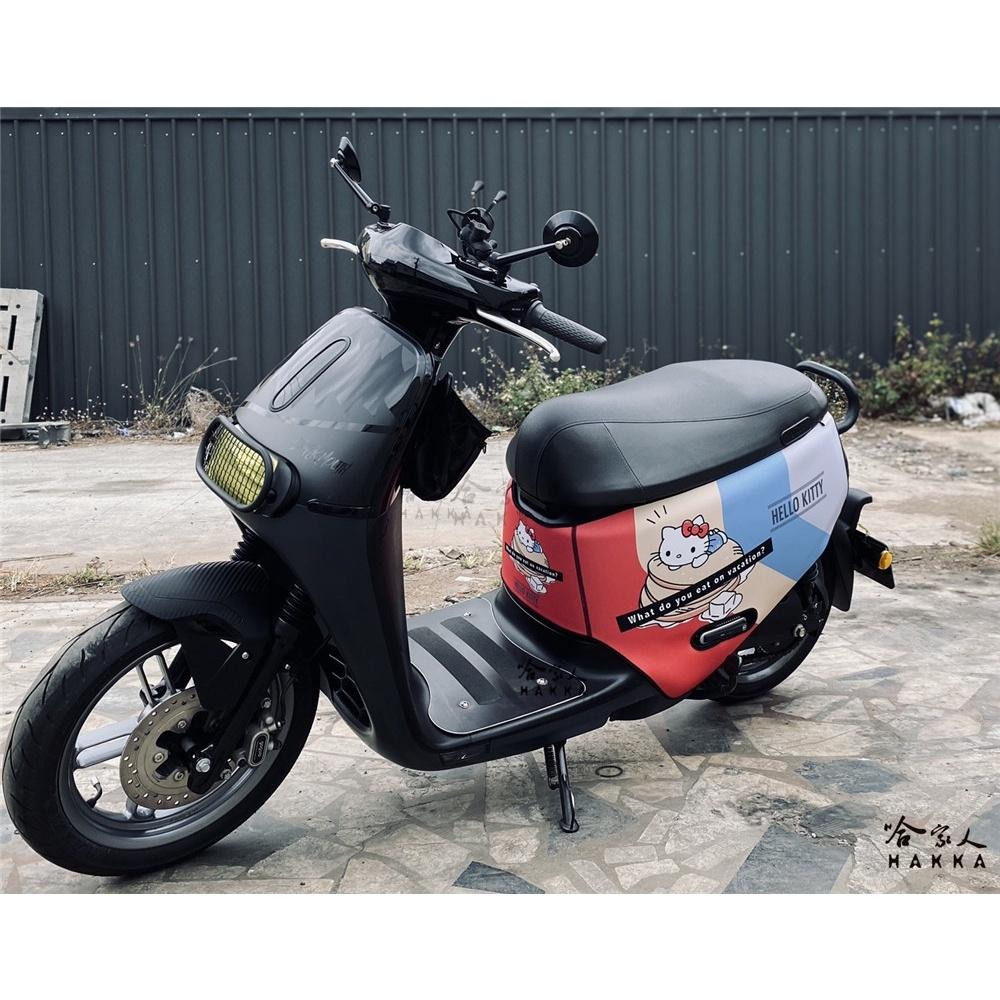 BLR Hello Kitty gogoro 2 雙面防水車身防刮套 可愛鬆餅 蝴蝶結 潛水布 Kitty 凱蒂貓 哈家-細節圖2