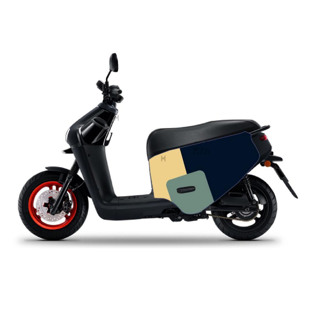 GOGORO 3 百變原廠色 防水車身防刮套 潛水衣布 加厚 滿版 車罩 保護套 DELIGHT S ABS 哈家人-細節圖2