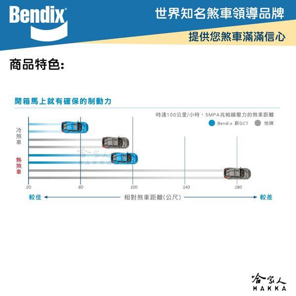 BENDIX MITSUBISHI Outlander 03~14年 陶瓷鈦條紋 前煞車來令片 奔德士 哈家人-細節圖5