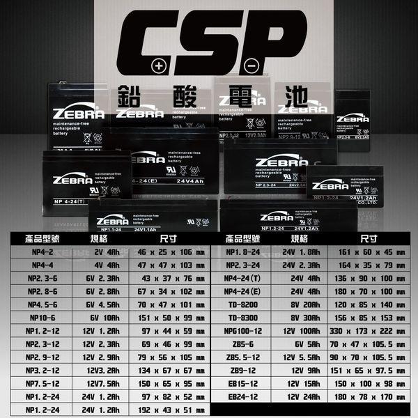 CSP NP1.8-24 24V 1.8Ah 電動腳踏車 農業工具 電動玩具 鉛酸電池 消防受信總機 廣播主機 哈家人-細節圖7