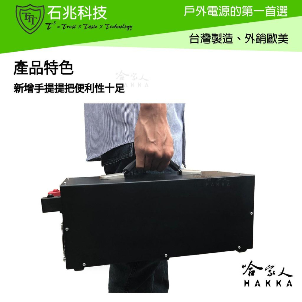 超級電匠 2500W 純正弦波電源轉換器 手持 電壓顯示 12V 轉 110V DC 轉 AC 直流轉交流 哈家人-細節圖6