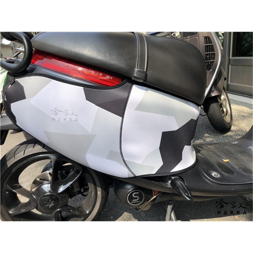 gogoro 1 雪地科技迷彩 防水車身防刮套 潛水衣布 大面積 防刮套 保護套 一代 車罩 車套 哈家人-細節圖2