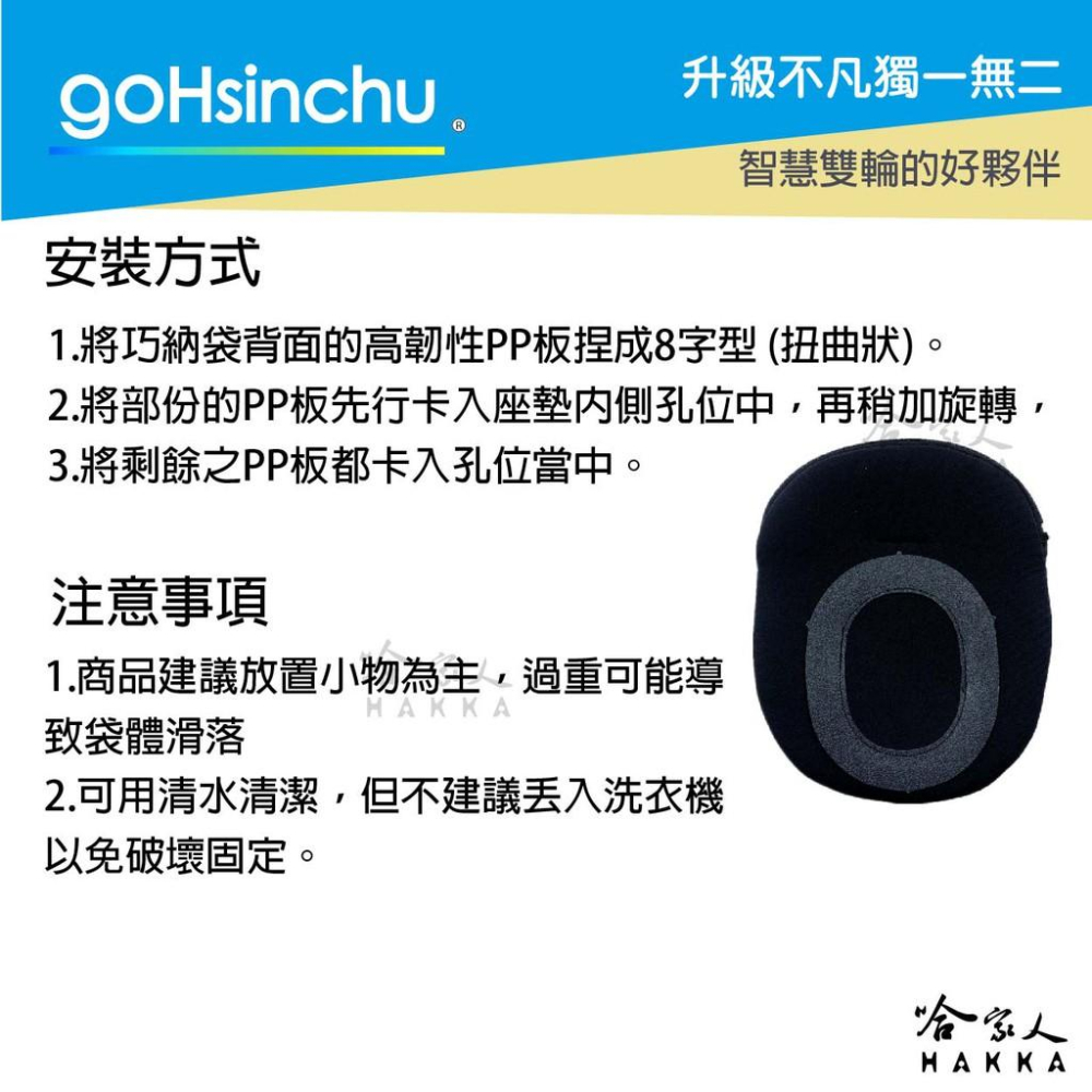 BLR onion man 洋蔥 獨家授權 潛水布 巧納袋 置物袋 車廂置物袋 巧納袋 適用於 gogoro 哈家人-細節圖4