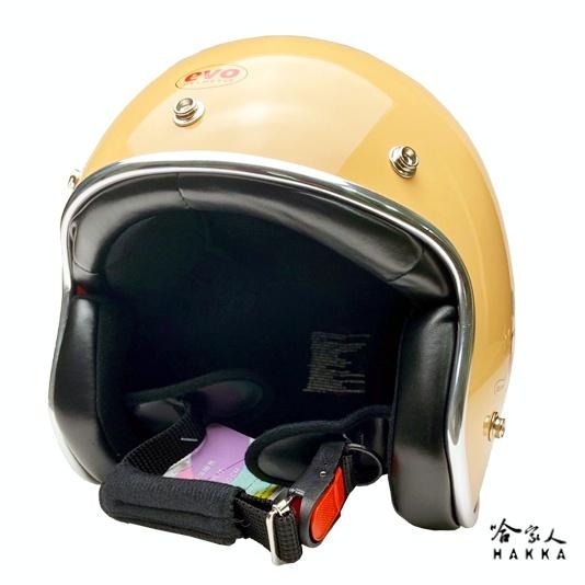 EVO 米奇秋楓 正版授權安全帽 現貨 復古金米奇 迪士尼 3/4 半罩 Mickey 迪士尼 騎士帽 哈家人-細節圖5