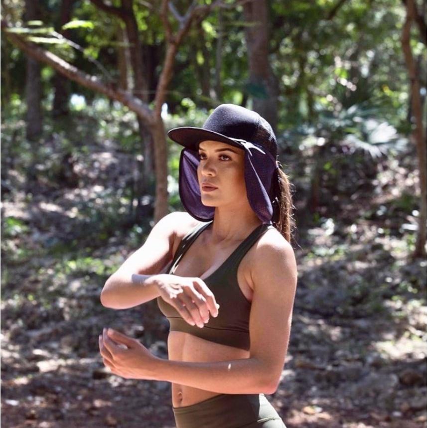 Coolnes 美國二合一涼感多功能防曬罩 外送 遮陽 UPF50+ 外送 網球 自行車 防曬 高爾夫 吸濕排汗 哈家人-細節圖8