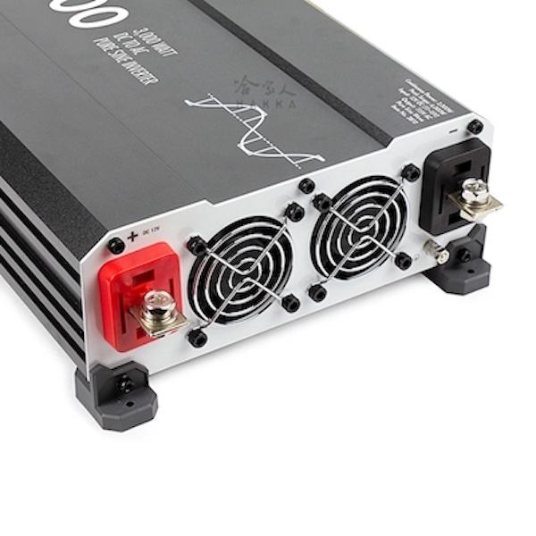 WAGAN 純正弦波電源轉換器 3000W 24V轉110V 過載保護 DC 轉 AC 直流 轉 交流 哈家人-細節圖3