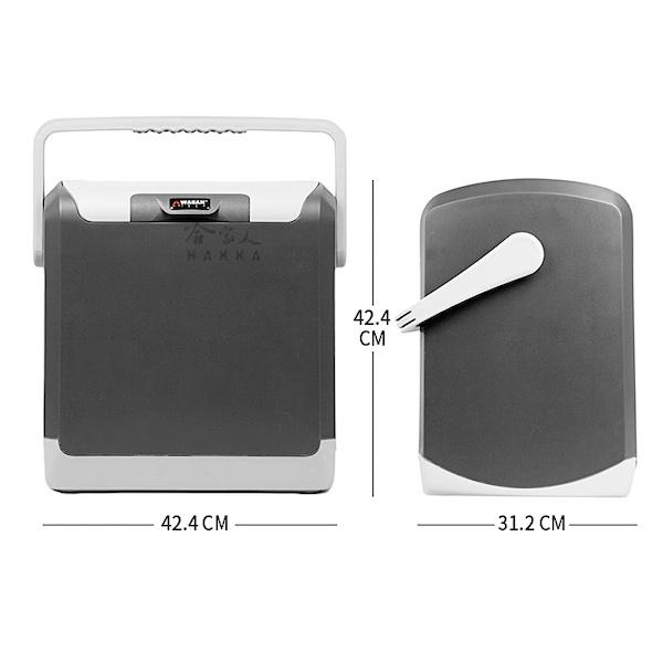 WAGAN 24L 行動冰箱 保溫箱 車用冰箱 露營冰箱 小冰箱 車載 12V 點煙器 露營冰箱 戶外冰箱 哈家人-細節圖4