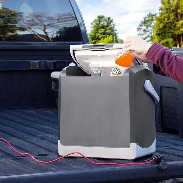 WAGAN 24L 行動冰箱 保溫箱 車用冰箱 露營冰箱 小冰箱 車載 12V 點煙器 露營冰箱 戶外冰箱 哈家人-細節圖8