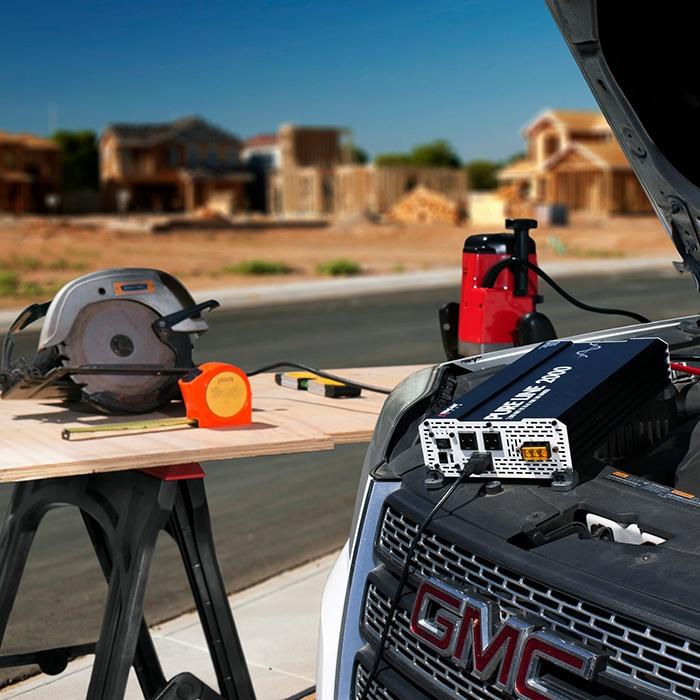 WAGAN 純正弦波電源轉換器 2000W 12V轉110V 過載保護 DC 轉 AC 直流 轉 交流 哈家人-細節圖7