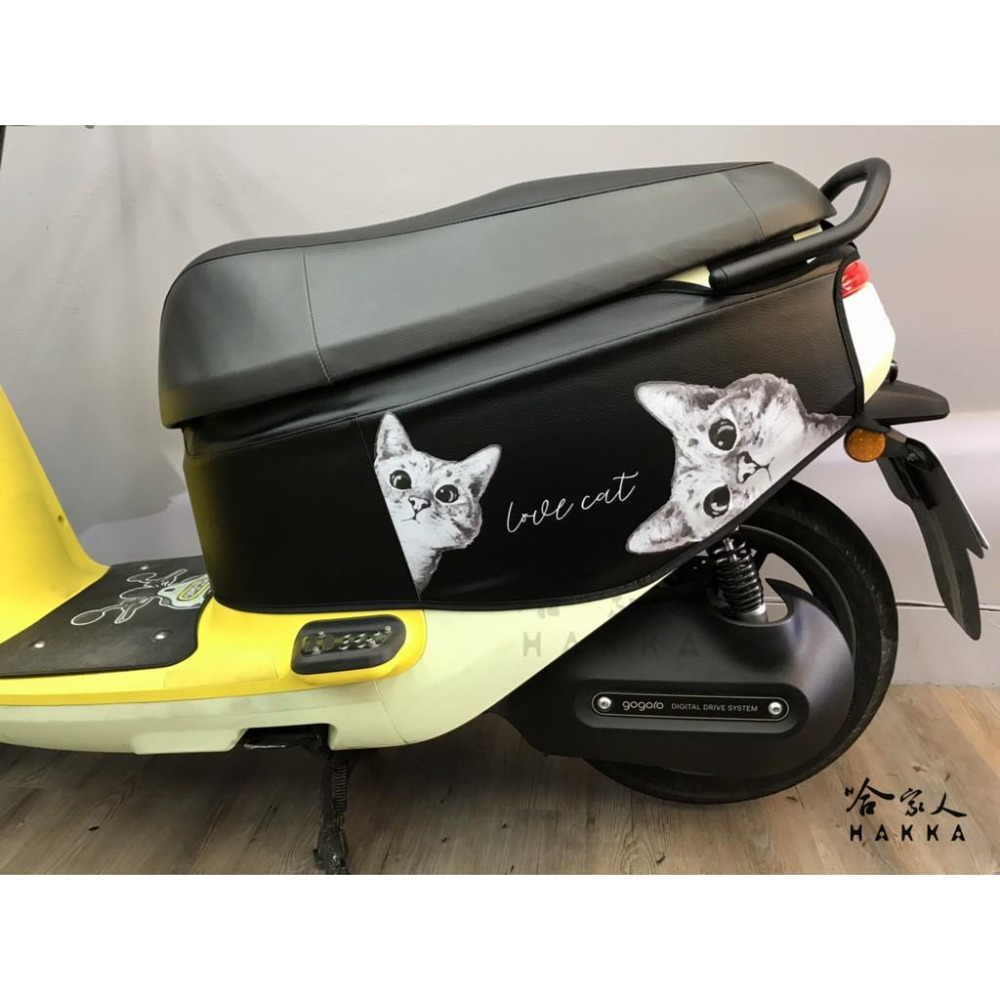 gogoro VIVA MIX 大眼喵星人 車身防刮套 狗衣 防刮套 防塵套 保護套 車罩 車套 GOGORO 哈家人-細節圖4