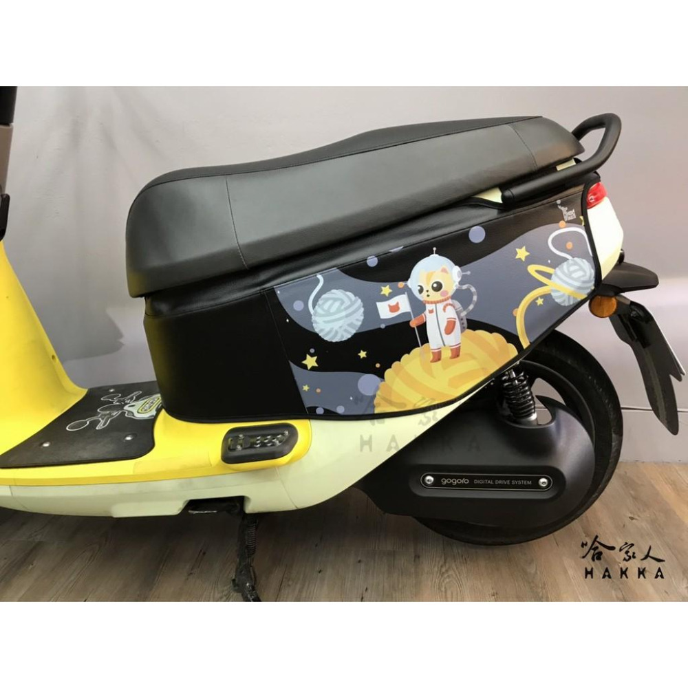 gogoro VIVA MIX 宇宙喵星人 車身防刮套 狗衣 防刮套 防塵套 保護套 車罩 車套 GOGORO 哈家人-細節圖4