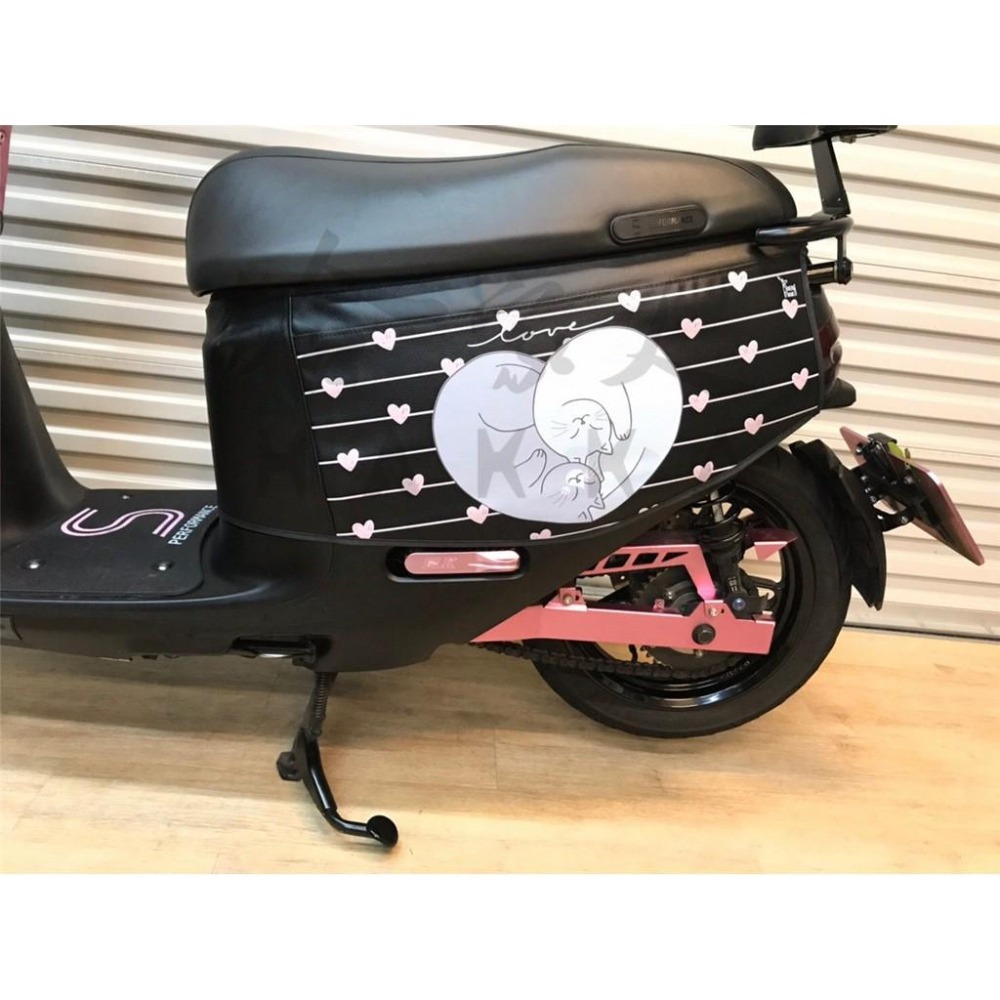 gogoro 2 寵愛喵喵 車身防刮套 狗衣 防刮套 防塵套 保護套 車罩 車套 GOGORO 哈家人-細節圖7