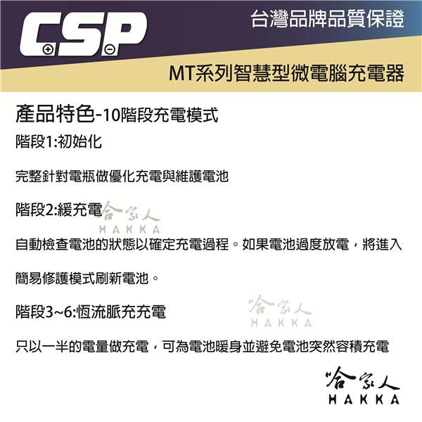 CSP MT700 6V 12V 電池充電器 4a 電池保養 含發票 汽車 機車電瓶 鋰鐵電池 efb agm 哈家人-細節圖3