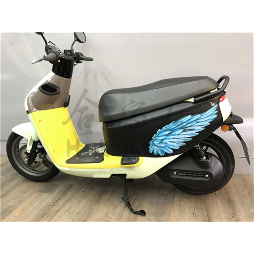 gogoro 3 天使羽翼 車身防刮套 狗衣 防刮套 防塵套 保護套 車罩 車套 狗狗 天使 羽毛 GOGORO 哈家人-細節圖8