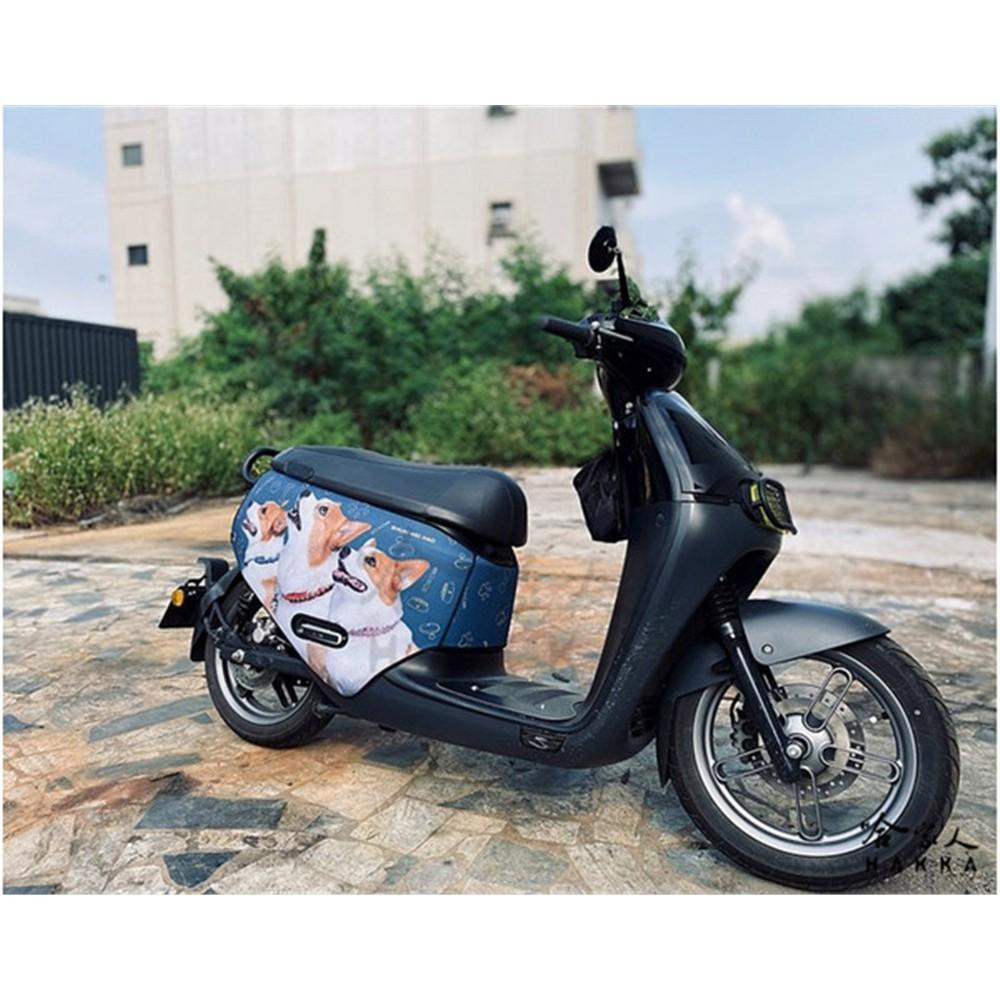 gogoro2 連環泡有芒果 柯基家族 雙面設計 車身防刮套 潛水衣布 狗狗 保護套 車套 柯基 GOGORO ai-1-細節圖3