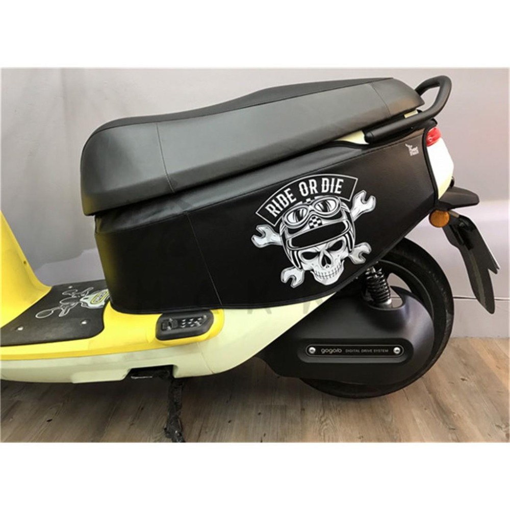 gogoro 3 末日騎士 車身防刮套 狗衣 防刮套 防塵套 保護套 車套 骷髏頭 魯夫 海賊 GOGORO 哈家人-細節圖6