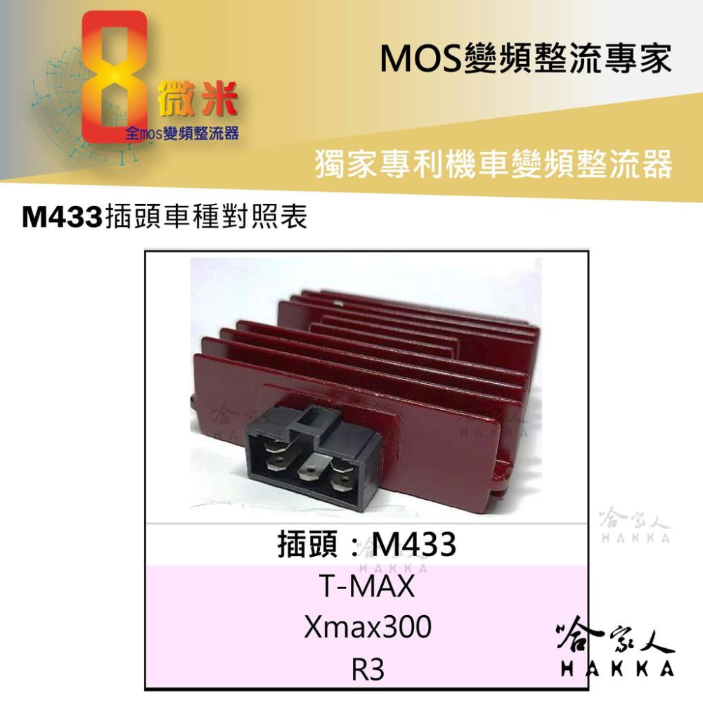 8微米 t-max r3 偉士牌 變頻整流器 M433 不發燙 專利技術 40ah 輸出 哈家人-細節圖2